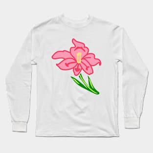 August Gladiolus CM Long Sleeve T-Shirt